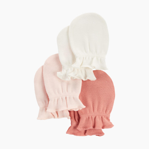 Carter's 3-Pack Mittens - Pink, 0-3 M