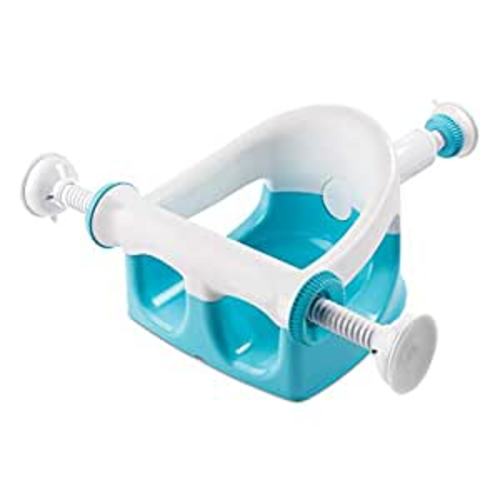 Amazon.com: Summer My Bath Seat for Sit-Up Baby Bathing, Backrest for Assisted Sitting, Easy Setup & Storage, Aqua : Baby