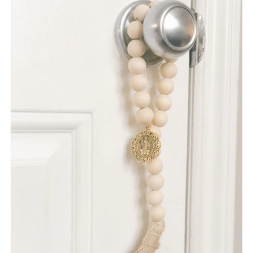 St. Benedict Blessing Door Hanger | Catholic Rosaries | House of Joppa