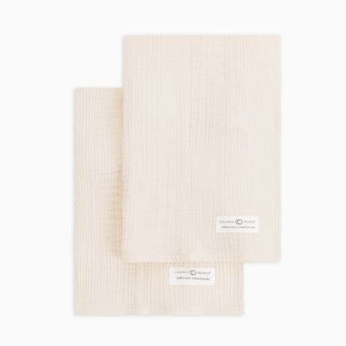 Muslin Cloths 2 Pack (Natural)