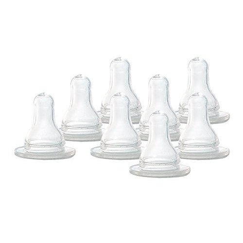 Evenflo Classic Nipples, Slow Flow 0-3 months 4 ea (Pack of 2)