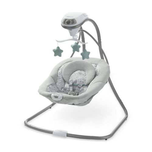 Graco Simple Sway Baby Swing, Color: Gray