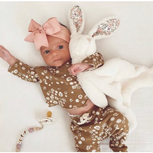 Princess Bunny Baby Security Blanket Faith