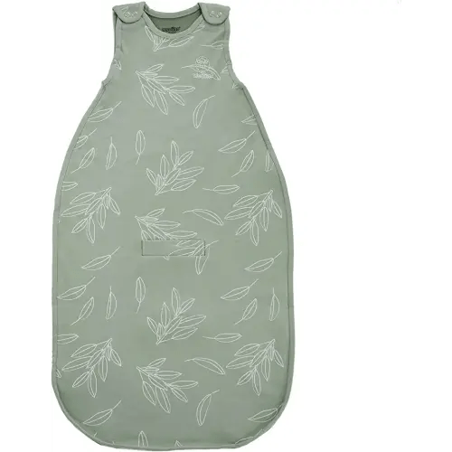Woolino Merino Wool Ultimate Baby Sleep Sack - 4 Season Baby Wearable Blanket - Two-Way Zipper Adjustable Sleeping Bag for Babies and Toddlers - Universal Size (2-24 Months) - Sage