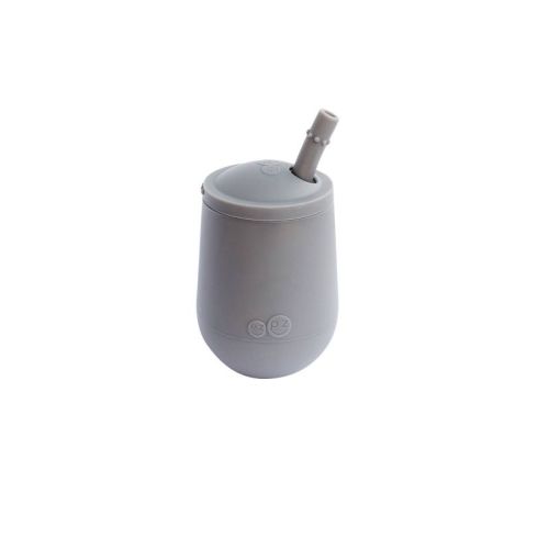 ezpz Mini Cup + Straw Training System - 4oz, Color: Gray