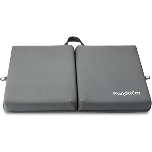 PandaEar Baby Bath Knee Pad, Foldable Non-Slip Kneeling Mat Cushion Foam Kneeler Mat for Toddler Bathroom Bathing Time -1.5 Inch Thick