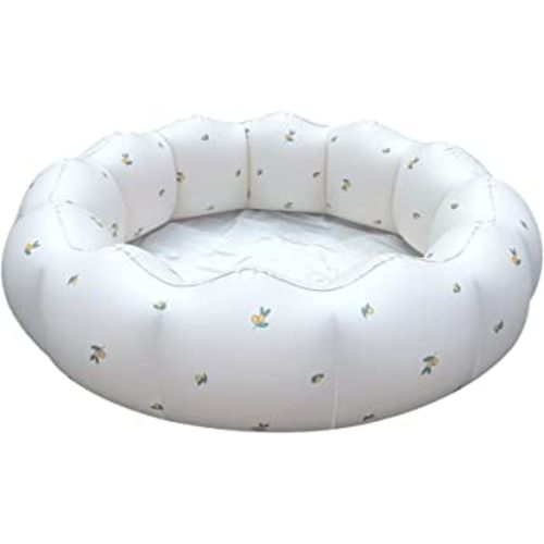 Inflatable Baby Pool, Portable Paddling Baby Swimming Pool, Toddlers for Ages 0-3 Years Girls and Boys, Indoor& Outdoor, Garden and Backyard Summer Water Party, 35.4x9.8 in(White)