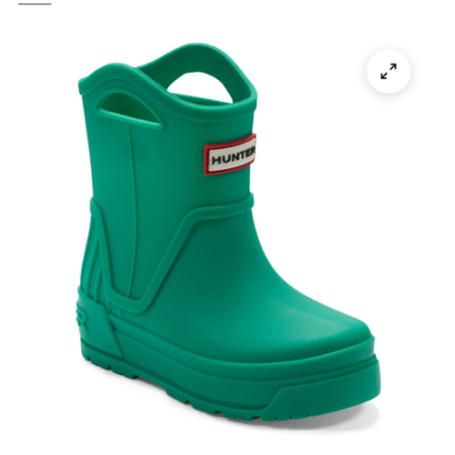 Little kids's Little Kids Georgey Waterproof Rain Boots - Green | Hunter Boots