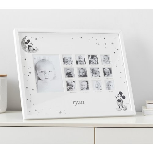 Disney Mickey Mouse First Year Frame | Pottery Barn Kids