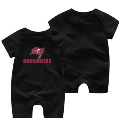 Buccaneers football team Unisex Baby Short Sleeve Jumpsuit Newborn One Piece Toddler Boys & Girls Outfits Round Neck Romper Bodysuit