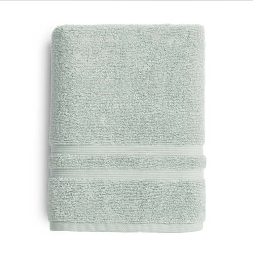 Mainstays Performance Solid Bath Towel, 30" x 54", Soft Sea
