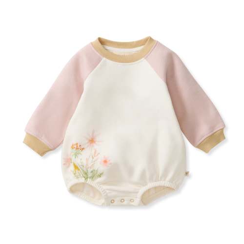 Wild Floral Sweatshirt Bodysuit – Burt's Bees Baby