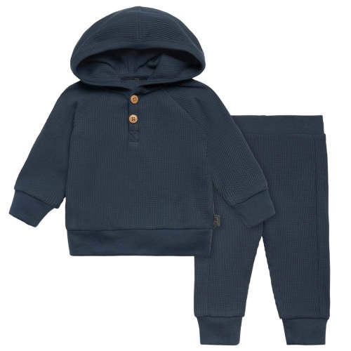 2-Piece Baby Boys Navy Waffle Hoodie and Pant Set – Gerber Childrenswear