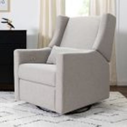 Babyletto Kiwi Electronic Swivel Glider Recliner - Grey