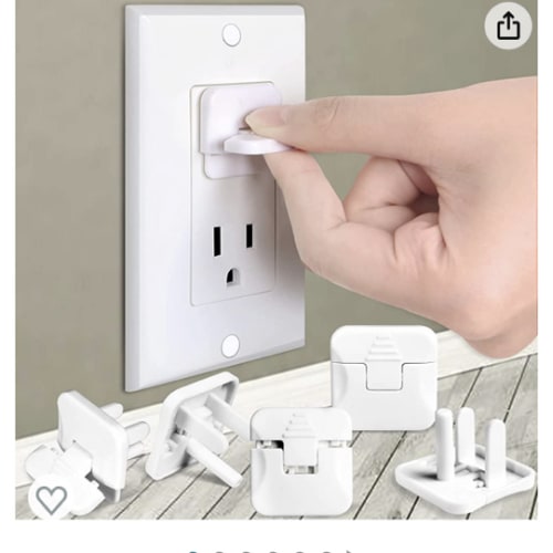 Amazon.com : Outlet Covers Babepai 38-Pack White Child Proof Electrical Protector Safety Improved Baby Safety Plug Covers : Baby