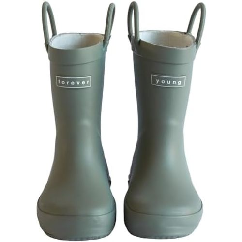 Denver James Puddle Buddies Toddler and Kid Rain Boot Muddies | Puddle Buddy Muddy Toddler Kid Rain and Mud boots