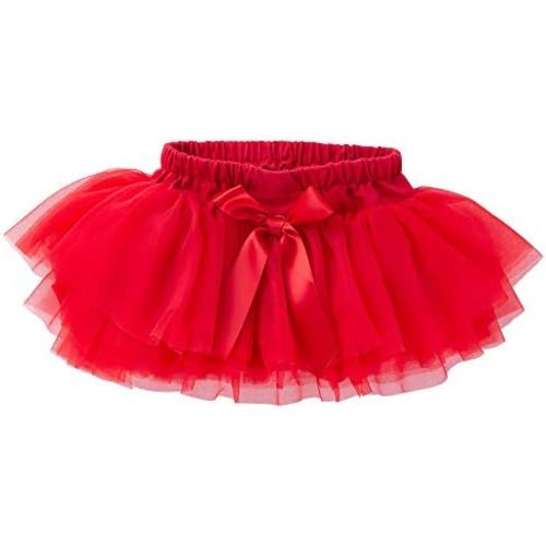 Anbaby Baby Girls Soft Tutu Skirt Toddler Ruffled Pants Diaper Cover