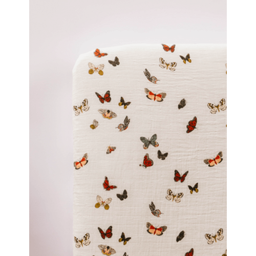 Butterfly Migration Muslin Crib Sheet – The North Shore Kids