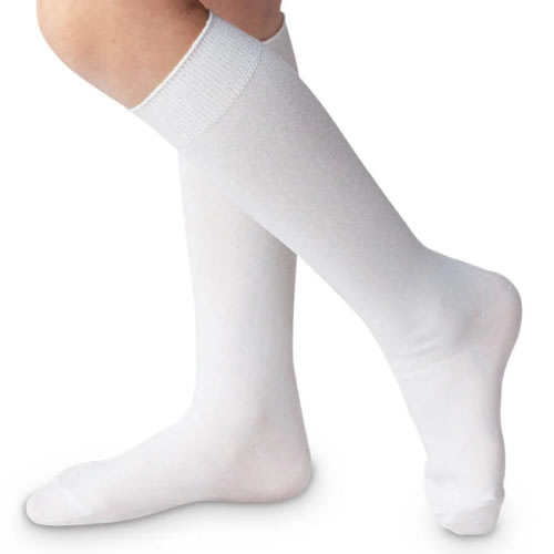 White Nylon Knee Sock