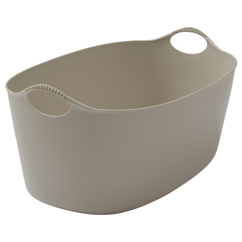 TORKIS Flexible laundry basket, in/outdoor - beige 9 gallon
