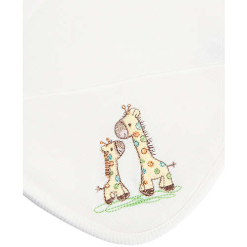 Giraffe Receiving Blanket