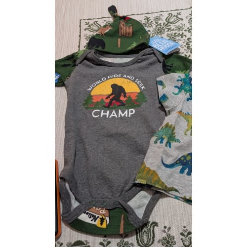 May The Forest Be With You Baby Bodysuit & Hat