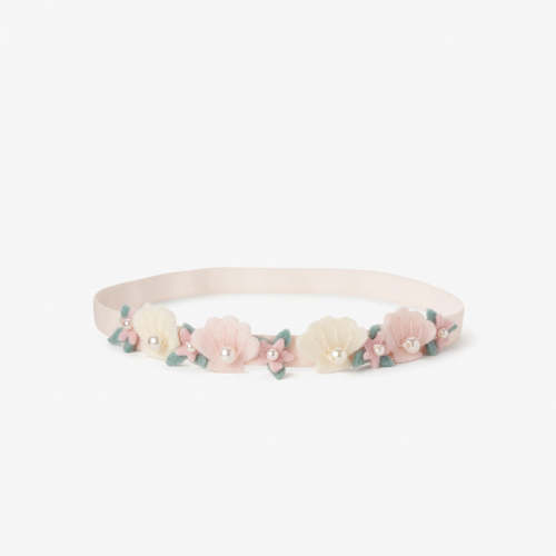 Mermaid Garland Headband PINK / 0-12M