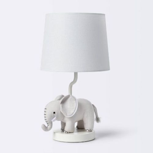 Plush Elephant Table Lamp (includes Led Light Bulb) - Cloud Island™