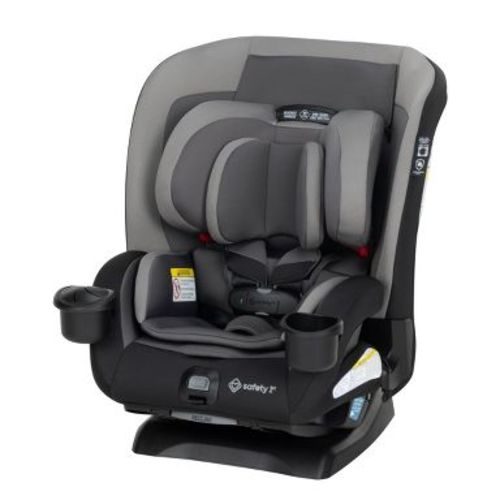 Safety 1st EverSlim All-in-One Car Seat - Mountain Air: Multi-Position Recline, Fits 3 Car Seats Across, LATCH Compatible, Machine Washable Seat Pad