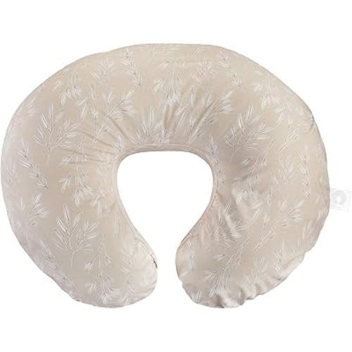 Boppy Original Nursing Pillow, Sand Stick and Twig, Ergonomic Nursing Essentials for Bottle and Breastfeeding, Firm Fiber Fill, with Removable Pillow Cover, Machine Washable