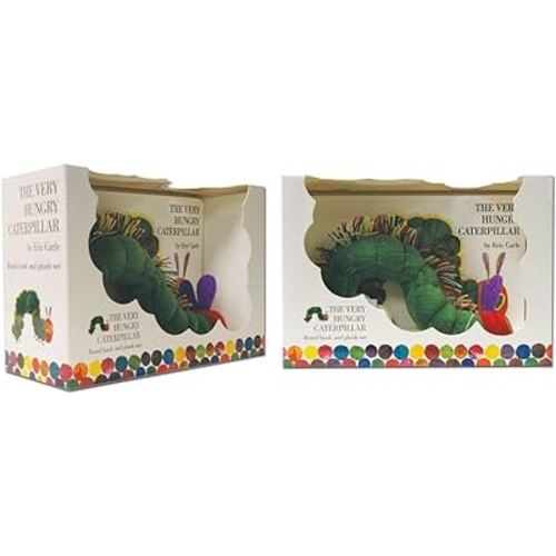 The Very Hungry Caterpillar Board Book and Plush (Book&Toy)