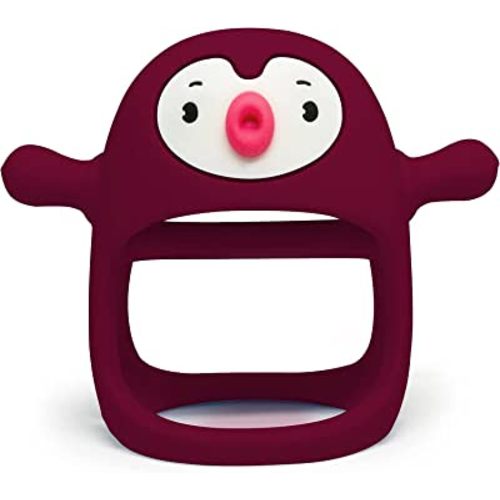 Smily Mia Penguin Buddy Never Drop Silicone Baby Teething Toy
