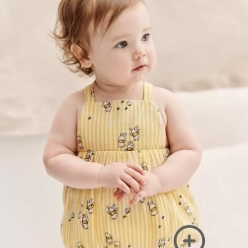 Disney Winnie the Pooh Baby Bubble Romper