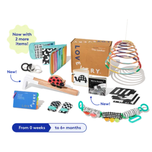 Lovevery The Looker Play Kit, Newborn to 12 Weeks
