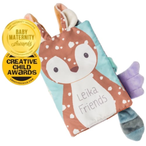 Leika Friends Cuddlebook – 8×5″ – Mary Meyer Stuffed Toys
