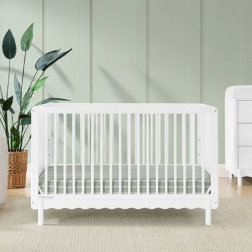 Delta Children William 4-in-1 Convertible Crib: Traditional Solid Wood Construction, 50-lb Capacity, Full-Size