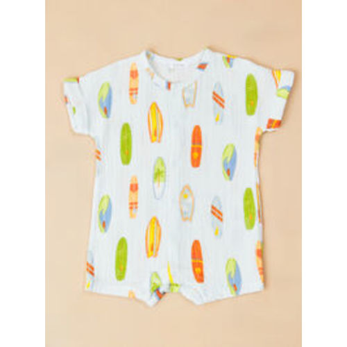 Lucas Vintage Surfboard Shortall in Blue | Tullabee
