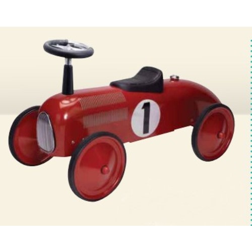 Red Race Car Metal Speedster