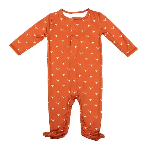 ZooZatZ Texas Longhorns Baby Magnetic Footie