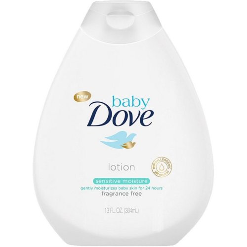 Dove Baby Lotion, Sensitive Moisture 13 oz (Pack of 2)