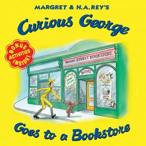 Curious George Goes to a Bookstore - by H A Rey (Paperback)