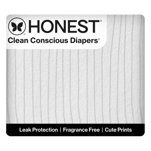Honest Wetness Indicator Diapers - Plant-Based & Fragrance-Free | Honest