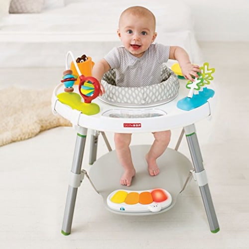 Skip Hop Baby Activity Center: Interactive Play Center with 3-Stage Grow-with-Me Functionality, 4mo+, Explore & More - Explore & More Activity Center
