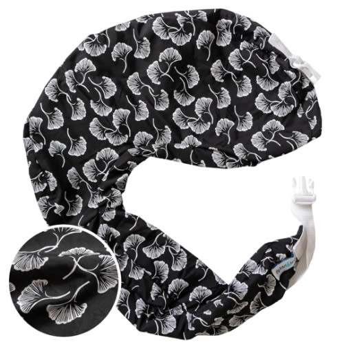 My Brest Friend Original Nursing Pillow Cover - Slipcovers For Baby - Adjustable Fit, Easy Care, Durable - Original Nursing Pillow Not Included, Black Flowing Fans