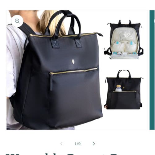 Wearable Breast Pump Bag Backpack - Airedale