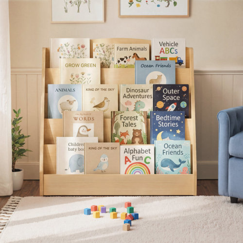 Ebern Designs Lavernon Bookcases for Rooms Natural Book Display Shelve Book Shelves -5-Tier & Reviews | Wayfair