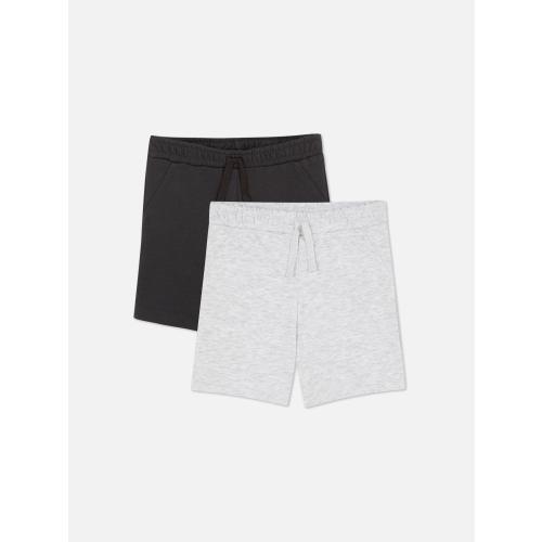 2-Pack Drawstring Jersey Shorts