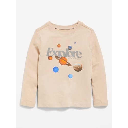 Long-Sleeve Unisex Graphic T-Shirt for Toddler | Old Navy