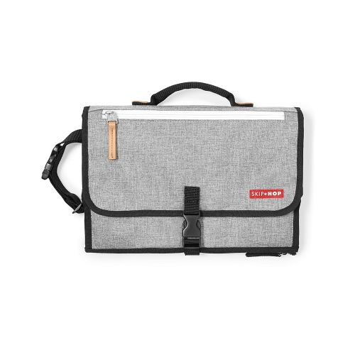Skip Hop Portable Baby Changing Pad, Pronto, Grey Melange