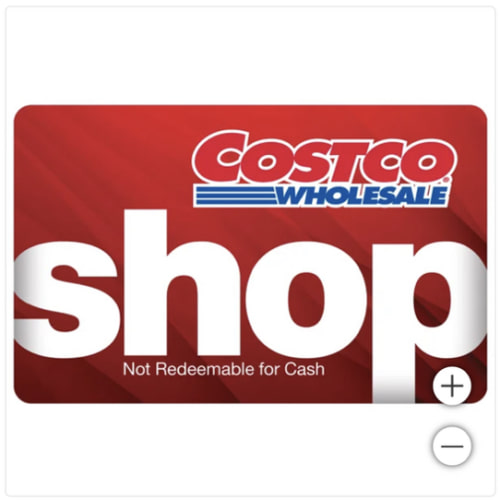 Costco Shop Card